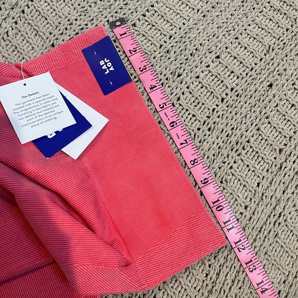 JoyLab - Bright Salmon Ribbed Leggings - Small - Picture 3 of 6